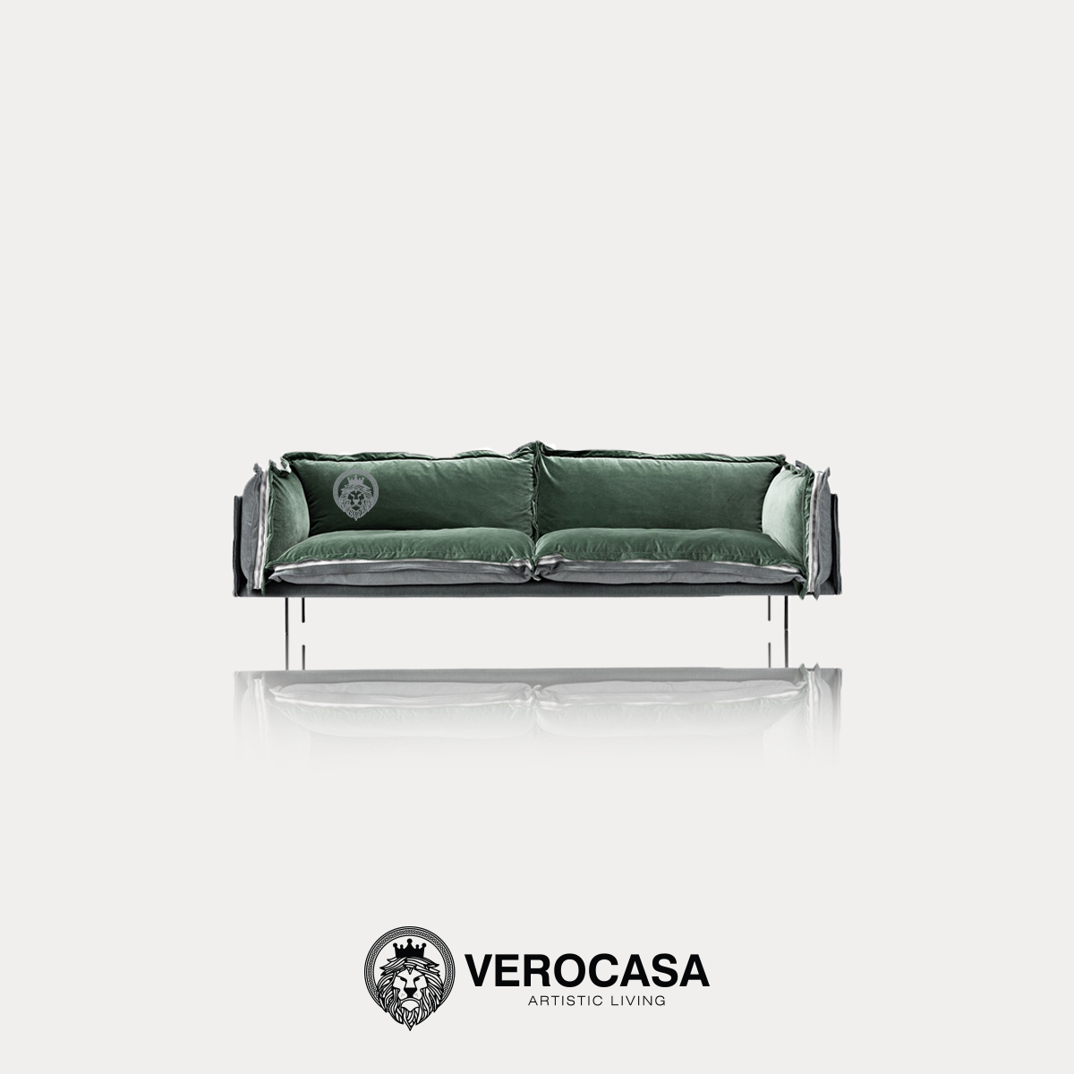IHG ERP VEROCASA LIVING LUXURY ELFIN BOSQUE PEAR LEATHER SOFAS