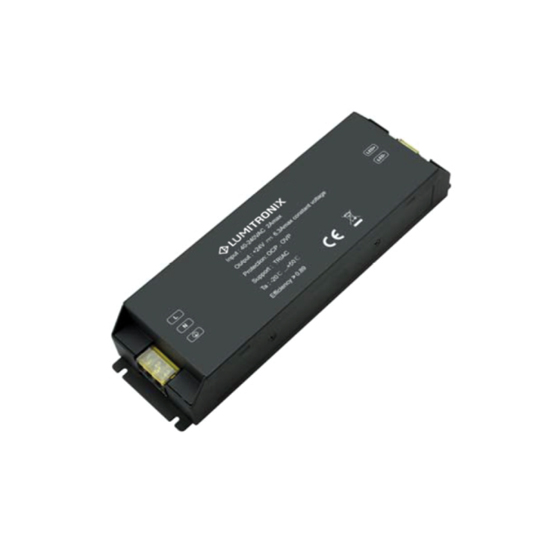 LUMITRONIX 150W 24VDC CONSTANT VOLTAGE TRIAC DIMMABLE DRIVER IP20