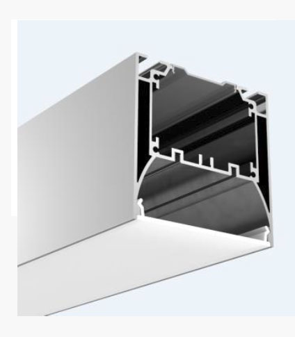 LUMIPRO 75x75x4000mm ALUMINUM SURFACE WITH PENDANT PROFILE